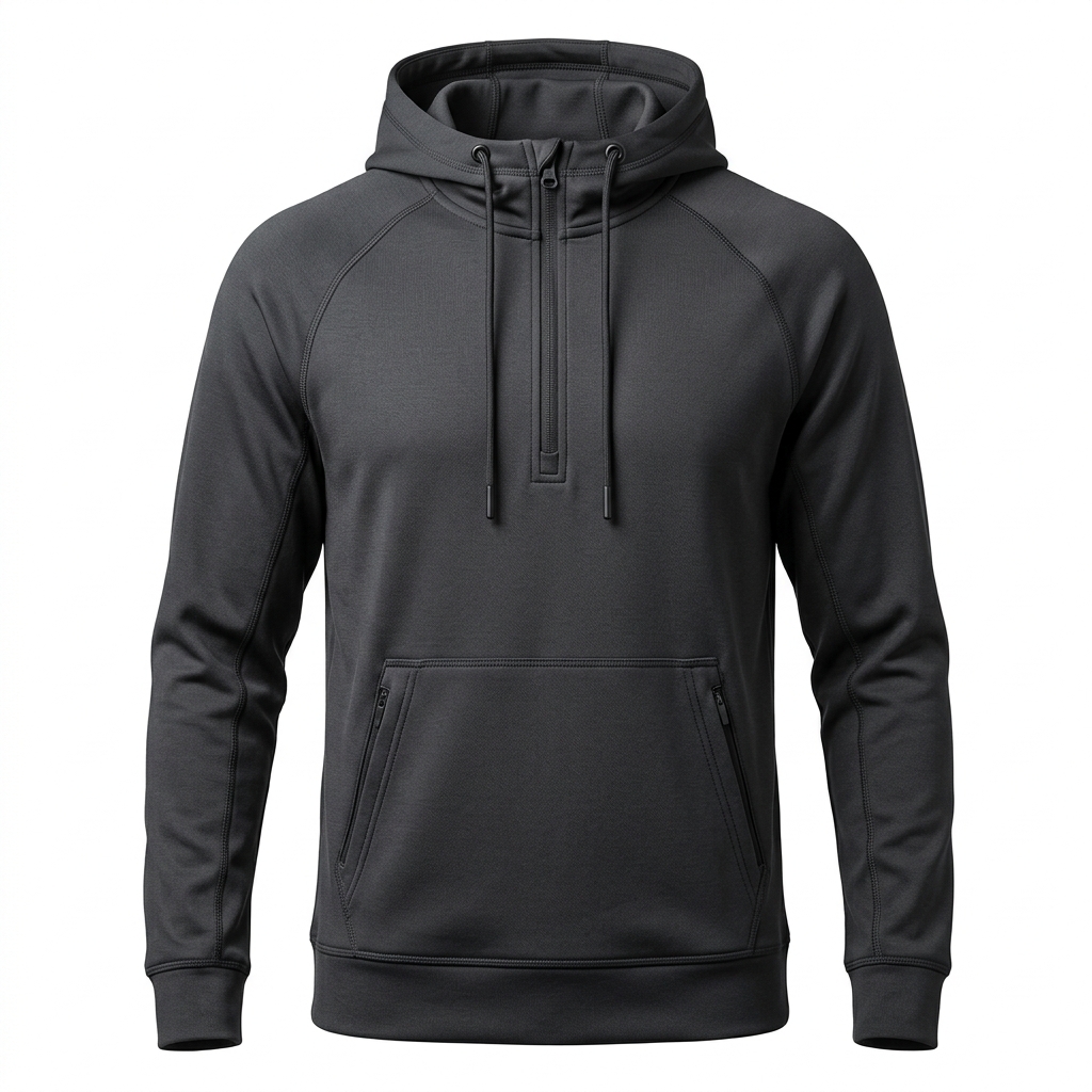 Modern_athletic_hoodie_white_bac…_202606150613 Athletic Hoodie - Image 1