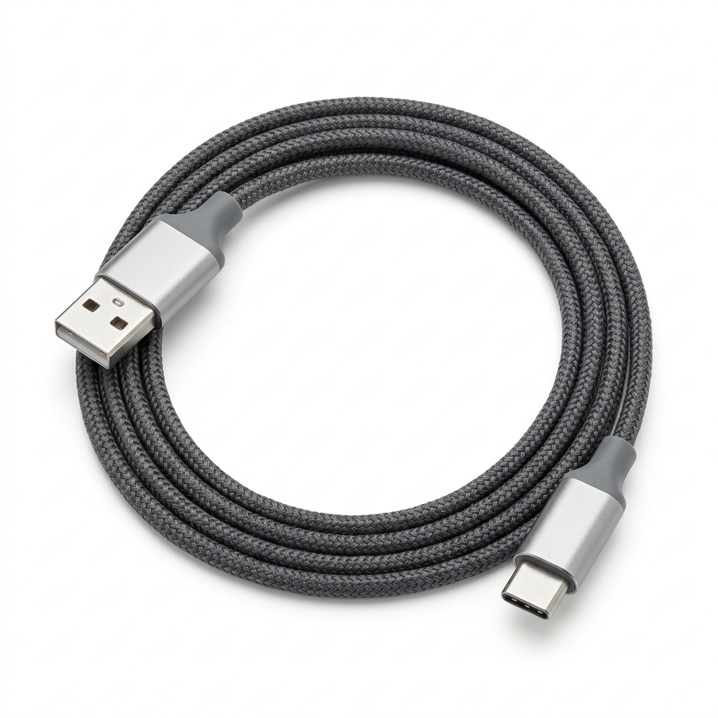 Smartphone_charging_cable_white_…_202606150603 Fast Charging Cable - Image 1